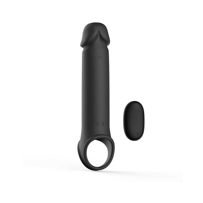 Adam & Eve Adams XL Vibrating Extension Silicone with Remote Control