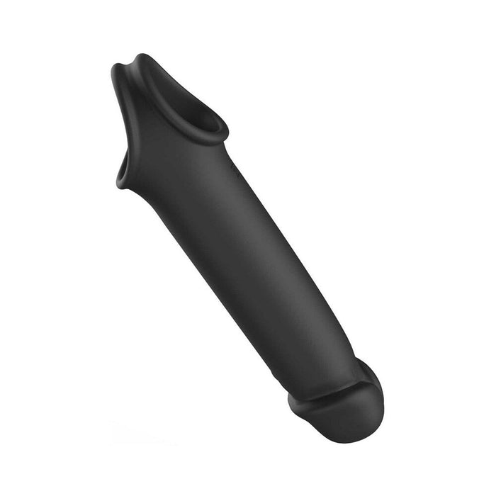Adam & Eve Adams XL Vibrating Extension Silicone with Remote Control