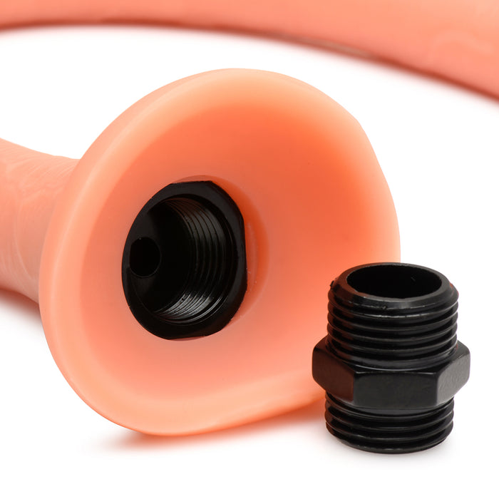 Hosed 19 in. Slim Silicone Enema Hose