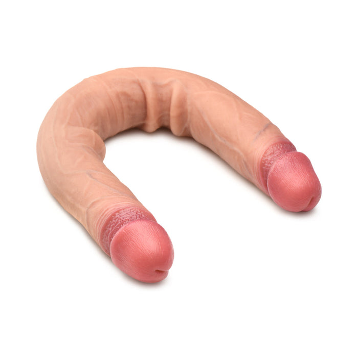 JOCK Real Skin 15.75 in. Double Dildo Medium
