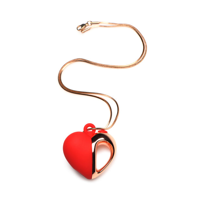 Charmed 10x Vibe Silicone Heart Necklace