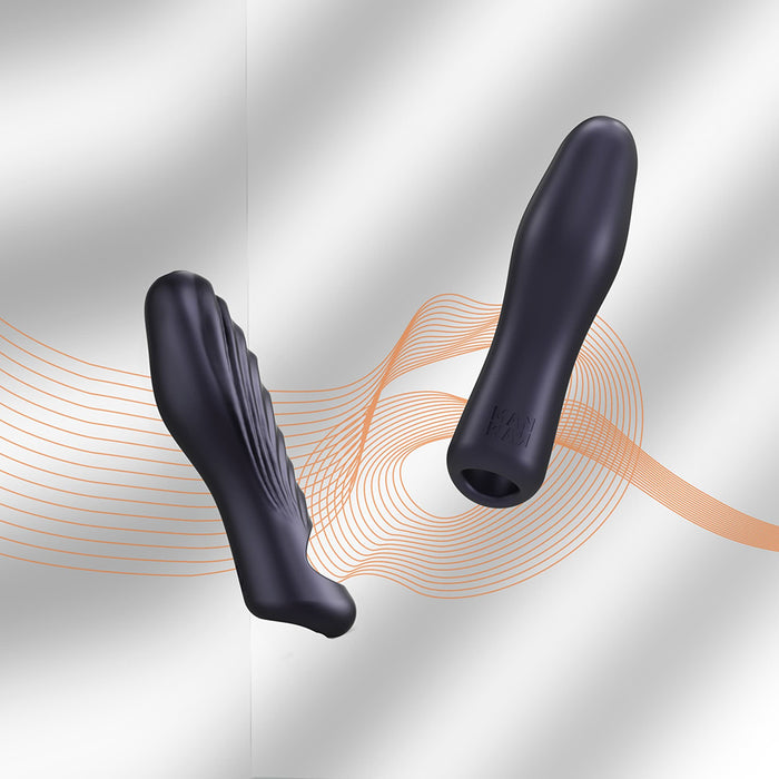 MAN WAN Ryzer Penis Extender and Soft Masturbating Sleeve Black