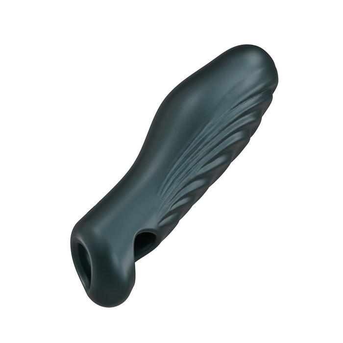 MAN WAN Ryzer Penis Extender and Soft Masturbating Sleeve Black