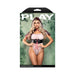 Fantasy Lingerie Play Dangerous Darling 3-Piece Costume Set S/M