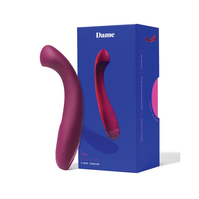 Dame Arc G-spot Vibrator Plum
