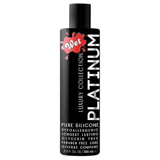 Wet Platinum Luxury Silicone Lubricant - 9 Fl. Oz.