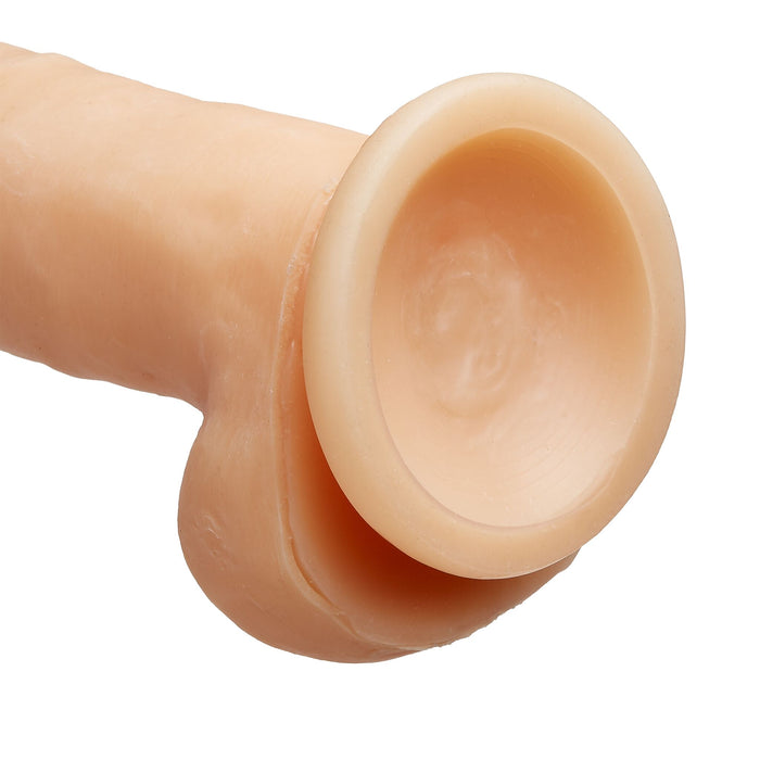 Cloud 9 Dual Density Dildo Touch Thick W/ Realistic Painted Veins & Balls 8 in  Beige