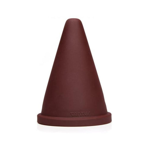 Tantus Cone Squat Firm - Oxblood | SexToy.com