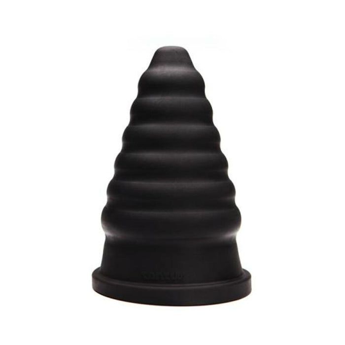 Tantus Cone Ripple - Black | SexToy.com