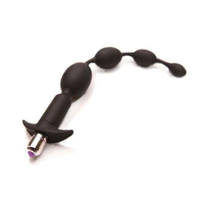 Vibrating Progressive Beads Black