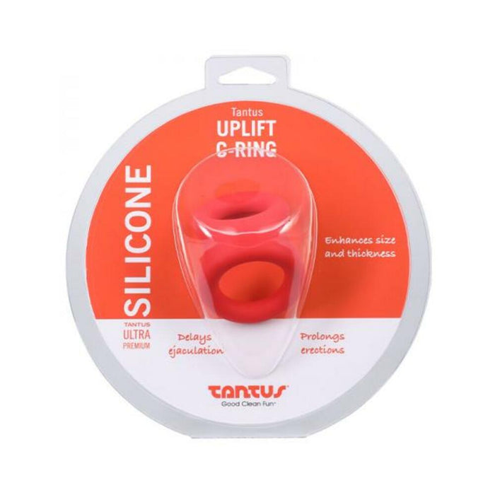 Tantus Uplift C-ring - Crimson