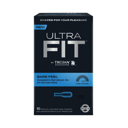 Trojan Ultrafit Bare Feel 10 Ct. | SexToy.com
