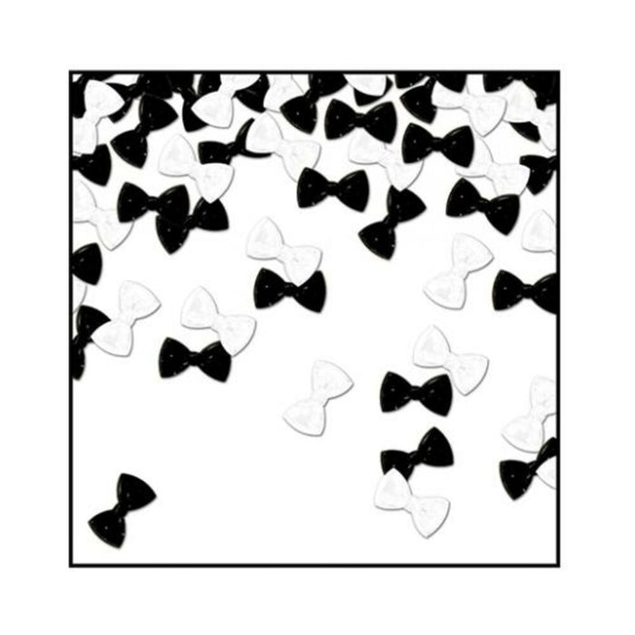 Bow Ties Confetti - Black/white