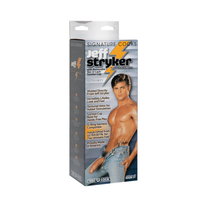 Jeff Stryker Realistic Cock 10 inches Dildo Beige | SexToy.com