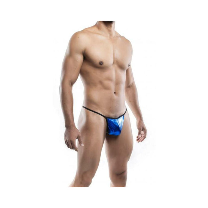 Mob Mirror G String Blue L/xl