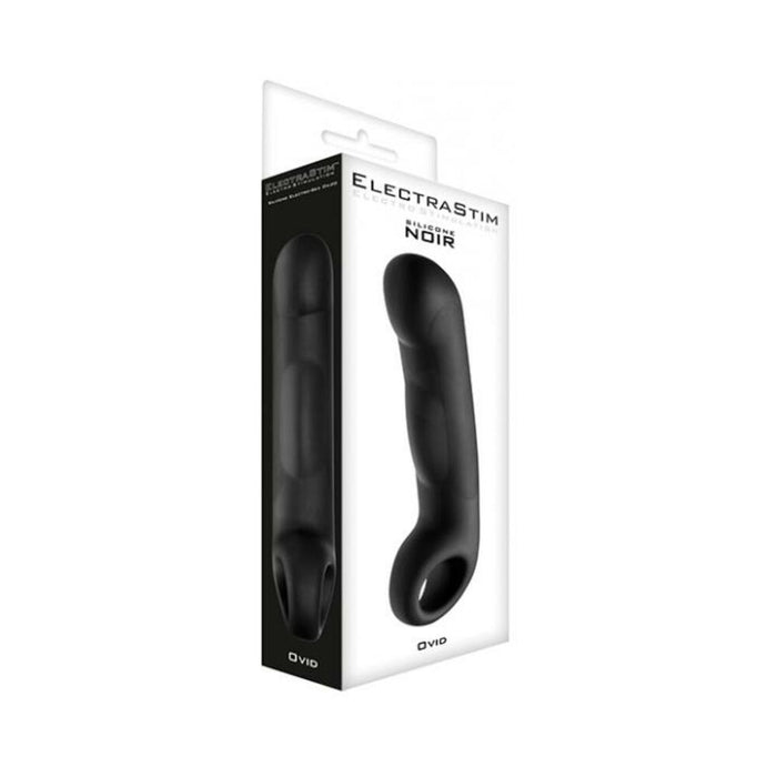 Electrastim Ovid Silicone Noir Dildo