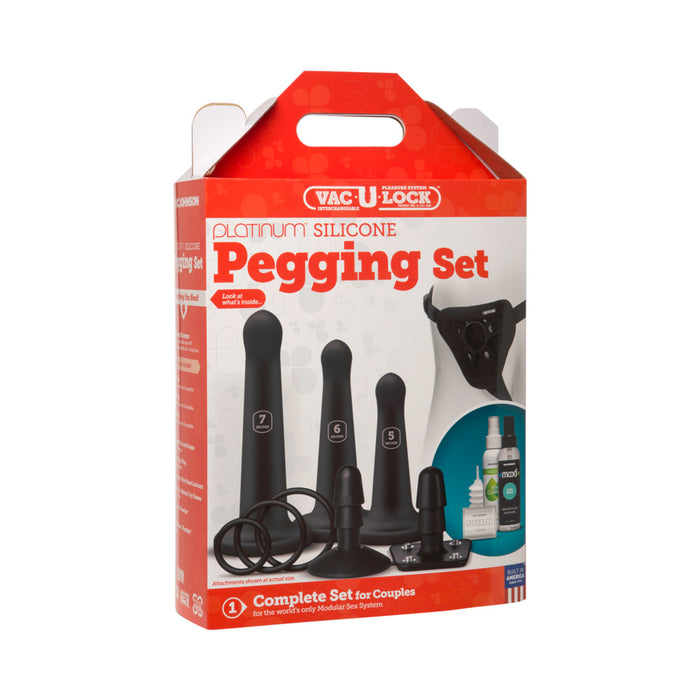 Vac-U-Lock Silicone Pegging Set | SexToy.com