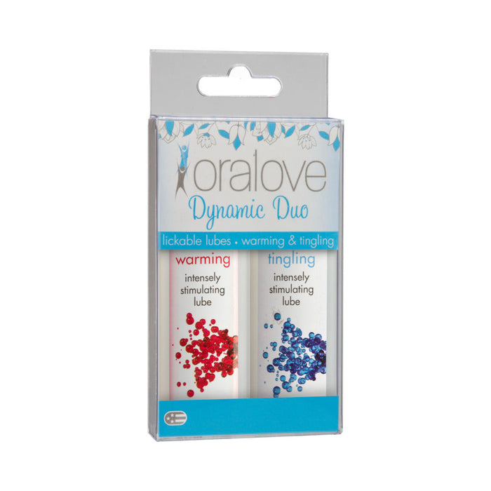 Oralove Delicious Duo Lickable Lubes Warming And Tingling | SexToy.com