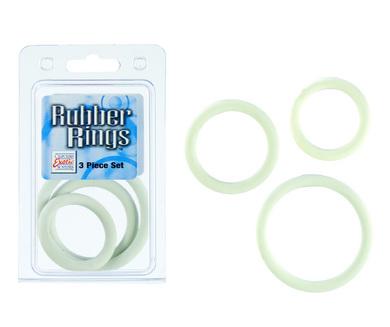 Rubber Ring -  3 Piece Set | SexToy.com