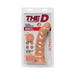 The D The Ragin D 9 inches Dildo with Balls Beige | SexToy.com