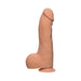 The D Master D 10.5 inches Dildo with Balls Ultraskyn Beige | SexToy.com