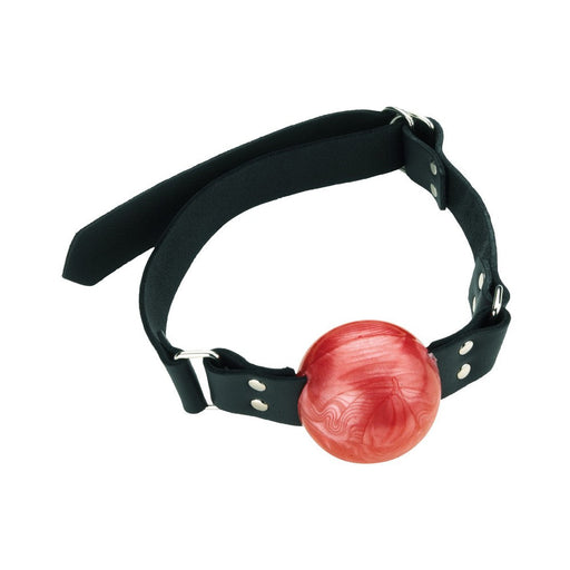 Ball Gag Red Rubber Ball | SexToy.com