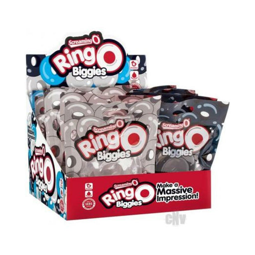 RingO Biggies Assorted Colors 18 Piece Point of Purchase Display | SexToy.com