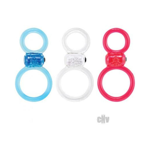 Ofinity Plus Ring Assorted Colors 6 Count Box | SexToy.com