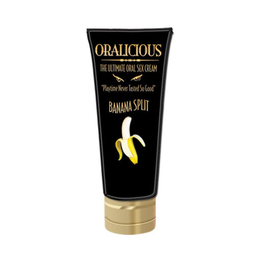 Oralicious Ultimate Oral Sex Cream 2oz Banana Split | SexToy.com
