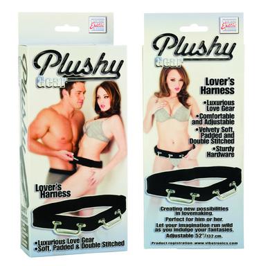 Plushy Gear Lovers Harness Black | SexToy.com
