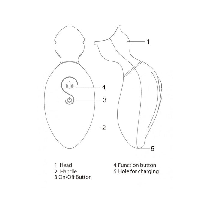 Allure Clitoral Suction Vibrator Pink | SexToy.com