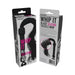 Whip It Black Pleasure Whip With Tassels | SexToy.com