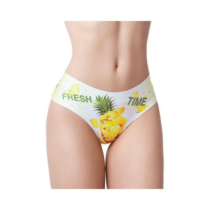 =mememe Fresh Summer Pineapple Printed Slip Sm