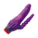 Jelly Caribbean Tango Double Dong Purple Vibrator | SexToy.com