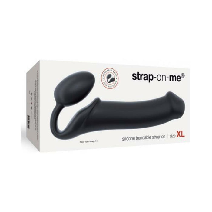 Strap On Me Silicone Bendable Strapless Strap On XL Black