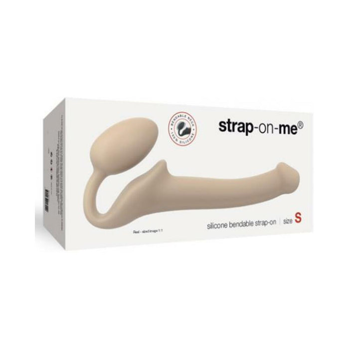 Strap On Me Bendable Strapless Strap On Small Beige