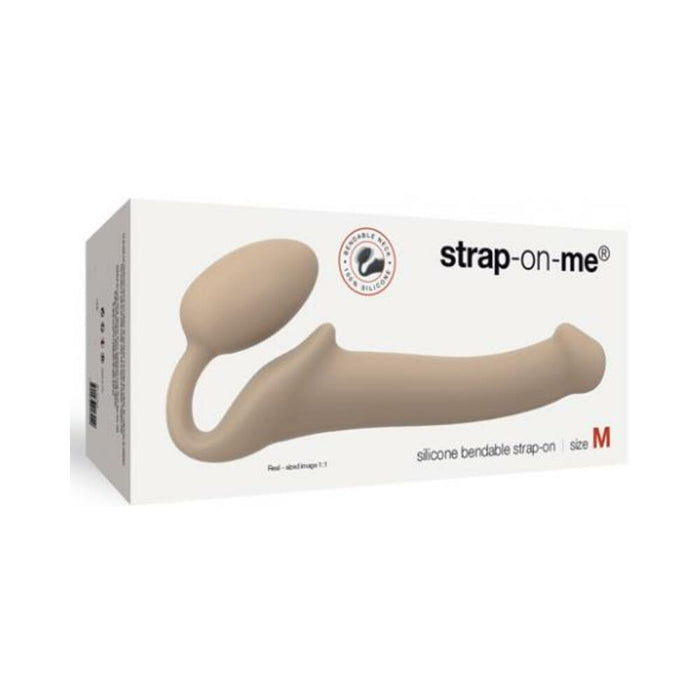 Strap On Me Bendable Strapless Strap On Medium Beige