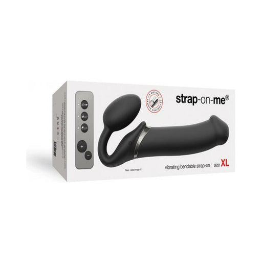 Strap-on-me Vibrating 3 Motor Strapless Strap-on Xl Black | SexToy.com