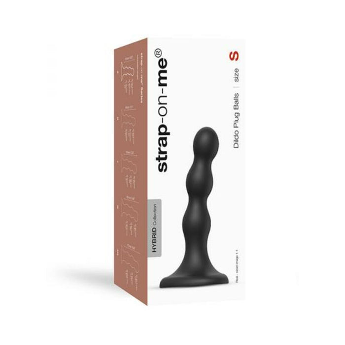 Strap-on-me Dildo Plug Balls S Black