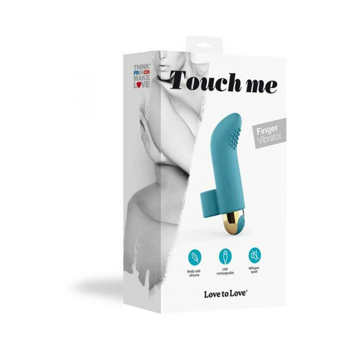 Love To Love Touch Me Blue Finger Vibrator | SexToy.com
