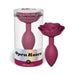 Love To Love Open Roses Anal Plug Medium Plum Star | SexToy.com