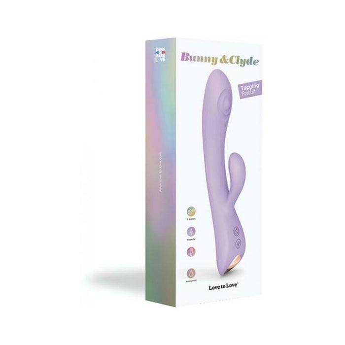 Love To Love Bunny & Clyde Dual Stimulator Viva Mauve | SexToy.com