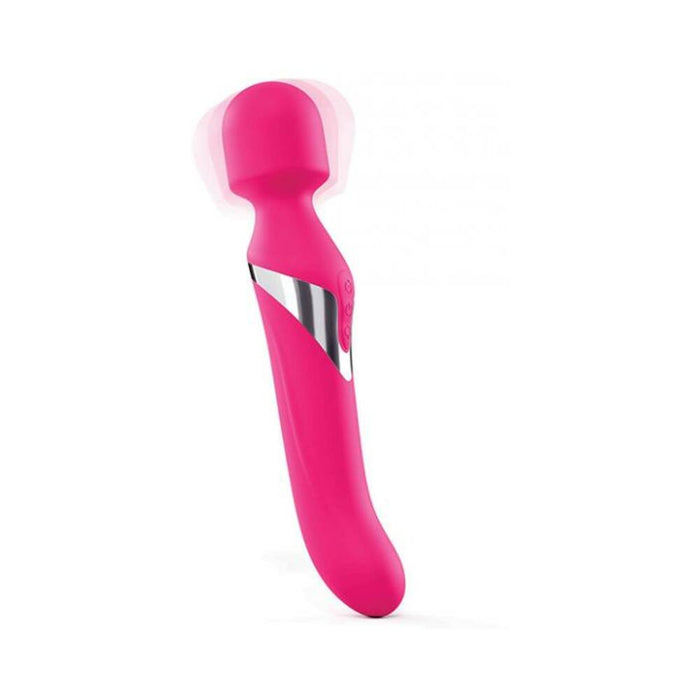 Dorcel Dual Orgasm Wand Magenta Pink Vibrator