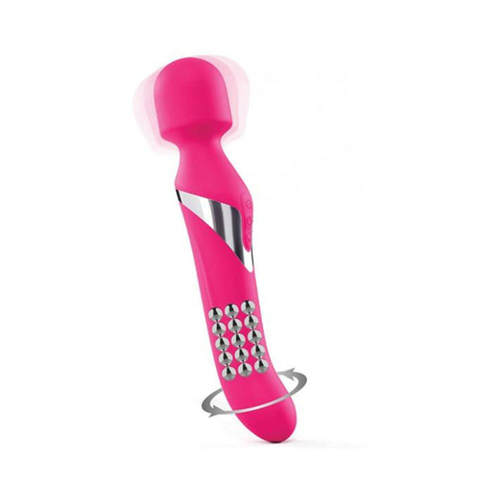 Dorcel Dual Orgasm Wand Magenta Pink Vibrator