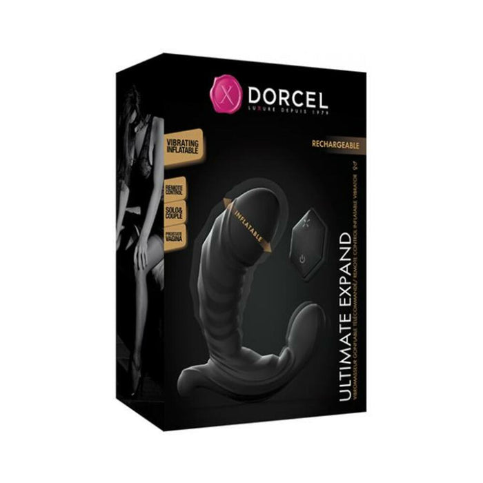 Dorcel Ultimate Expand Butt Plug W/remote - Black