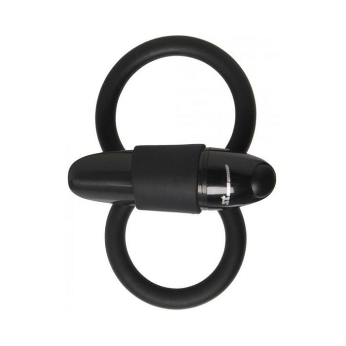 Malesation Squeeze Cock & Ball Ring Black