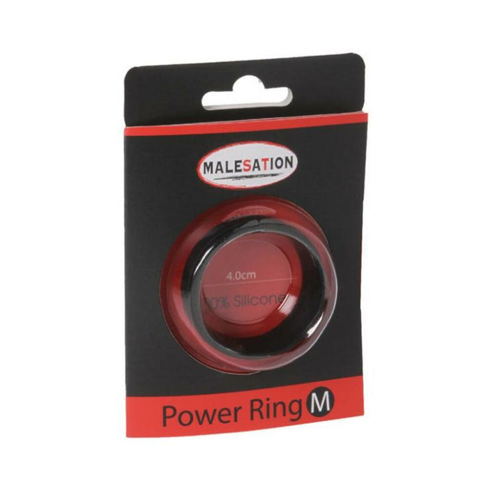 Malesation Power Ring Medium Black