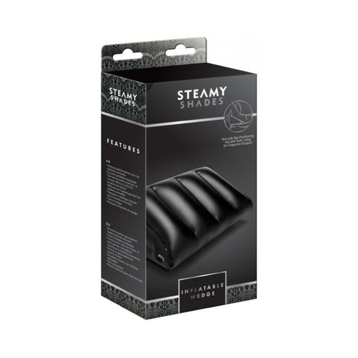 Steamy Shades Inflatable Wedge Black