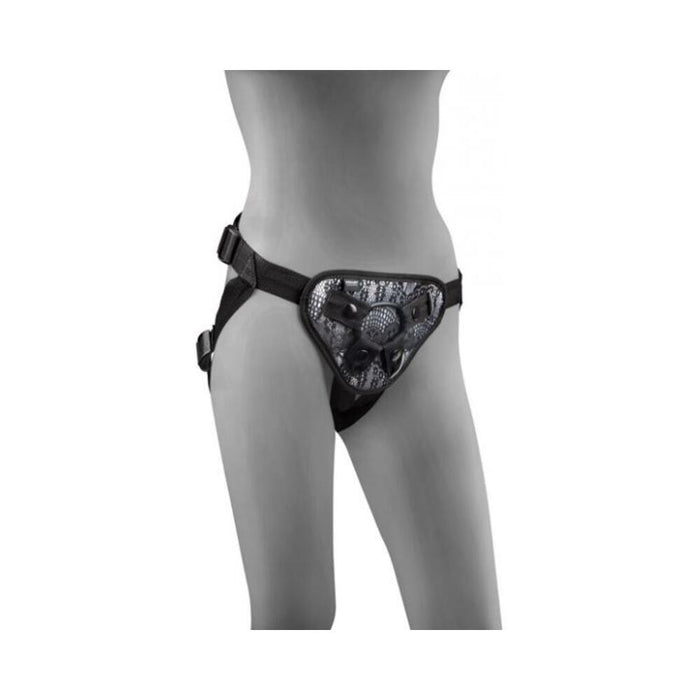 Steamy Shades Classic Harness Black O/S