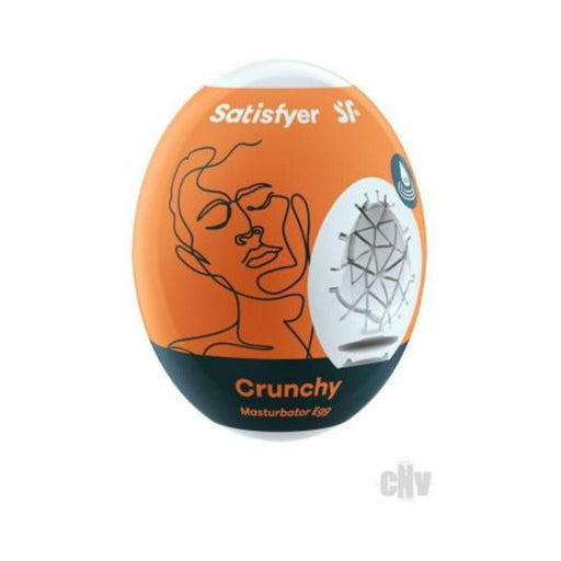 Satisfyer Masturbator Egg Crunchy Orange | SexToy.com